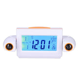 Projection Alarm Clock Glareless LED Night Light Voice Control Induction Temperature Display LED V1294-YM0715-3113210306811