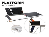 3.0M Aluminium Scaffold Mobile Tower Single Width Platform Height AU Standard V379-MOBSCAFF3SET03