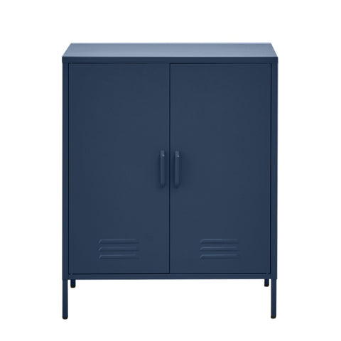 Artiss Buffet Sideboard Metal Cabinet - SWEETHEART Blue AI-LOCKER-MI-BL