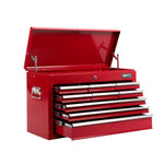 Giantz 9 Drawer Tool Box Cabinet Chest Toolbox Storage Garage Organiser Red TB-9DR-CHEST-RED