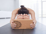 Natural Cork Yoga Blocks 2 Pcs High-Density, Non-Slip Yoga Blocks for Balance, Strength & V1181-AGYOGABLOCK