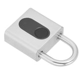 Bluetooth Padlock Intelligent Fingerprint Phone APP Lock Set for Dormitory Warehouse V1294-YM0721-3114210014611