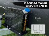 Alpen Outdoor Base 2mm Aluminum Diesel Heater Fuel Tank Cover, Heavy Duty Protective Guard for 10L XFYA-TC-LR-BK