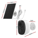 UL-tech 3MP Solar Security Camera CCTV-B-SP-C2-WH