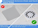 Drain Covers 4 Pack, 7.87 Drain Covers to Keep Bugs Out, Bathtub Drain Stopper, Drain Cover, V1192-AZ-W-17574
