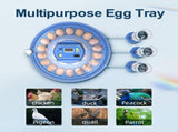 CARLA HOME 52 Egg Incubator withmatic Turning, LED Display, Humidity & Temperature Control, LSB-36354