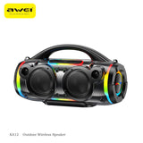 AWEI KA12 60W Outdoor Wireless Bluetooth Speaker,black V1300-KA12-BLACK