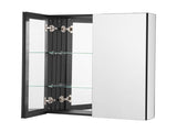 Medicine Cabinet, 26 x 30 inch, Medicine Cabinet for Bathroom with Mirror, Aluminum Frame Bathroom V952-JXYJJXJ2630IPL2I7V0