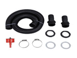 Rain Barrel Hose Connector Kit 39.4 Inch Plastic Rain Barrel Diverter Linking Kit for Rainwater V1294-YM0901-3111240160612