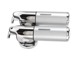 Soap Dispenser Dual Pump 1000ml Wall Mounted Easily Refilled Reusable Shampoo Dispenser for Bathroom V1294-YM0523-3112220030011