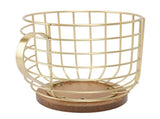 Mug Shape Coffee Pod Holder Coffee Capsule Storage Basket for Counter Coffee Bar Tabletop Kitchen V1294-YM0710-3118230293311