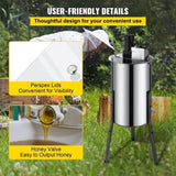 VEVOR 3/6 Frame Electric Honey Extractor Beekeeping Stainless Steel W/ 3 Legs V952-SXXDDYMJ000000001V3