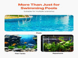 Pool Filter Balls for Sand Filter, 1.83 kg, Filter Balls Replace Pool Filter Sand, Reusable Blue V952-SLBGLQLS4LBSZKI05V0