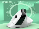 Two Ergonomic Vertical Wireless Mouse - Dual Mode , 5 Adjustable DPI, Silent V888-ELOSUNG35676