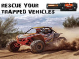 Electric Winch 4500lb Winch Synthetic Rope Wireless Towing Trailer ATV UTV V211-AUEB-MNEW002