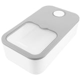 Grey Laundry Detergent Storage Box with Sliding Lid for Easy Access V1369-AZ3-W-20557