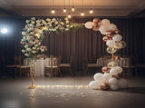 3m Wedding Arch Backdrop Stand Square Metal Frame for Balloons & Flowers V63-954041