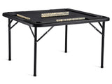 Mahjong Table, Square 4 Player Folding Card Table with 4 Cup Holders & 4 Chip Trays, Portable Domino V952-SDMJZHSDMNGP0C7TXV0