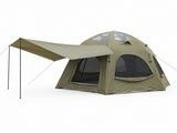 Weisshorn 4 Person Inflatable Camping Tent TC Canvas Sun Shade Rain-Ready XFSK-GN-TC-AW