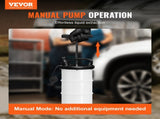 Fluid Extractor, 6.5 Liters Capacity, Manual Hand-Operated Oil Changer Vacuum Fluid Extractor with V952-SDCYQ7LSD6128GIHSV0