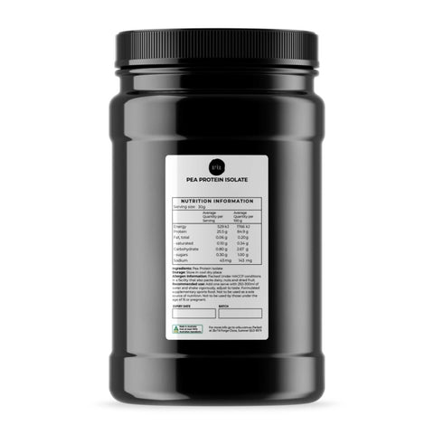 1Kg Pea Protein Powder Isolate - Plant Vegan Vegetarian Shake Supplement Jar V238-SUPDZ-40359488356432