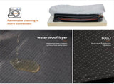 Memory Foam Dog Sofa with Orthopedic Bed & Rim Pillow V767-XPET368-XL-V1