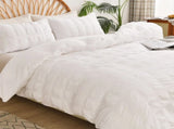 White Montreux Paisley Quilt / Doona / Duvet Cover set V745-AQ082096Q3