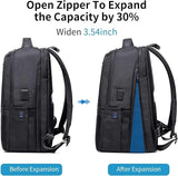 27L Laptop Backpack for MenUSB & Type-C Charging Port, Water-Resistant, Fits 18" Laptop, V1164-325759