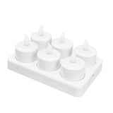 Candle Light Warm White Light LED Tea Light for Wedding Party Table Dining Room 100240VAU Plug V1294-YM0715-3115210268914