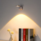 3-Pack Rechargeable LED Wall Spotlight for Art Wireless Motion Sensor Picture Light with Remote, 3 V1107-CS-QBSD3B