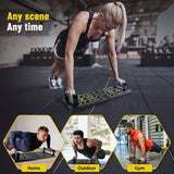 Multifunctional Folding Push-up Board, Home Fitness Push-up Stands, Versatile Home Exercise V1106-ZDFWCB001