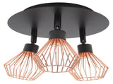 3 Light Fixtures Ceiling Mount Matte Black G9 Bulb Sockets Multi Directional Rotating Light for V1294-YM0703-3119230078911