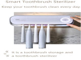 Smart UVC Toothbrush Sterilizer & Holder with Heat Drying, Radar Sensor Night Light V888-ELOSUNG35840