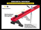 Engine Support Bar Engine Load Leveler 1100 Lbs Transmission w/ Dual Hook V952-FDJZCG1100LBSJTOPV0