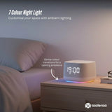 Tooleroo White Noise Machine Speaker - Bluetooth Night Light Sleep Sound V238-SUPDZ-42543690448976