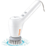 VEVOR Electric Spin Scrubber Cordless Cleaning Brush 5 Heads for Bathroom Floor V952-DBDDXZSJJDBK0SHM0V0