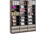 Media Storage Cabinet, 9-layer DVD Shelf Holds up to 756 CDs, Adjustable CD Shelves 27 Compartments, V952-DVDCDCCJKFS2574OVV0