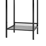Levede Industrial Side Table 2-Tier Shelf End Table NI1065-BR-AU