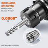 25 pcs ER32 Collet Set, 1/16''-13/16'', ER32 Spring Collet Chuck Set, 0.0006"/15 m TIR Lathe Chuck V952-ERJTER3225J000A7AV0