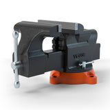 VEVOR 6" Bench Vice w/ Anvil 360&deg;Swivel Locking Base Heavy Duty Ductile Iron V952-DGNTQDXZSYCQ6QSMGV0