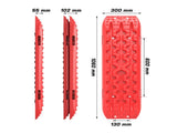 X-BULL Recovery tracks Sand tracks KIT Carry bag mounting pin Sand/Snow/Mud 10T 4WD-red Gen3.0 V211-AUEB-XB002