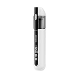 White Cordless Handheld Vacuum Cleaner - High Suction Portable Car Vacuum with Green Light Dust V888-ELOSUNG53055