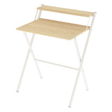 Levede Foldable Computer Desk Office Study Desk Oak DH1069-OAWH-AU