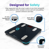 Etekcity Smart Scale for Body Weight, Black & Etekcity Smart Blood Pressure Monitor, White Bundle V398-EKESF14-BPM