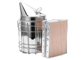 6Pcs/Set Stainless Steel Beehive Smoker Kit Bee Smoker Beekeeping Equipment for Outdoor V1294-YM0714-3111210231011