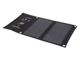 15W Monocrystalline Solar Panel Charger Dual USB Foldable Solar Charging Pack Outdoor Phone Power V1294-YM0718-3114220080111