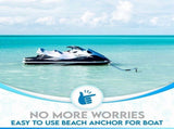 Boat Anchors - Shallow Water Anchors - Motorboat Anchors, Kayak Anchors, Beach and Sandbar V1370-AZ4-07765