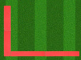 Durable Red PVC Court Lines for Outdoor Sports Training Multipurpose Use 6Pcs V1370-AZ4-14648