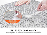 Modular Interlocking Cushion, 55 Pack 30 x 30 cm Splicing Mats, Soft PVC Interlocking V952-HZXSJDD1212YMI824V0