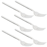 12Pcs 316 Stainless Steel Fork Dinner Fork Set Supplies for Kitchen Dining Room Daily Use V1294-YM0721-3118210038011